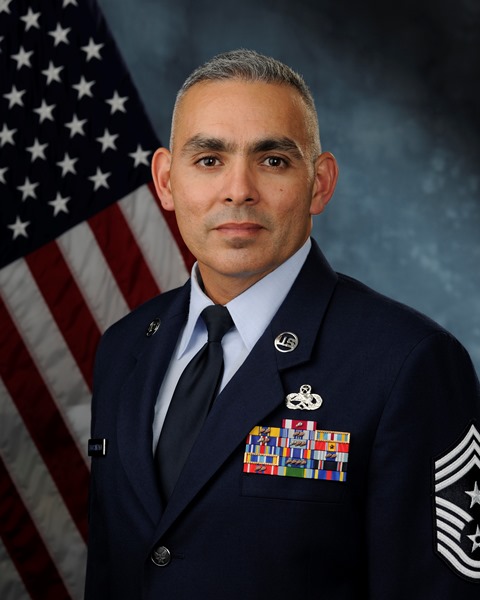 AFIMSC(P) Command Chief CMSgt. LugoSantiago